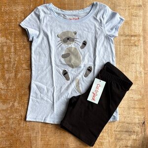 NWT Cat & Jack Girls Outfit 4t